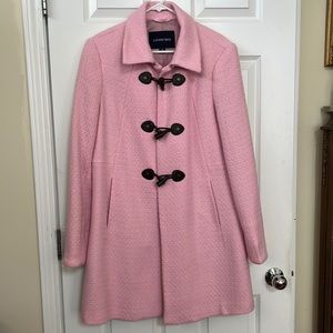 Land’s End swing coat.  Wool and acrylic